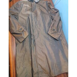 Tuxton Trench Coat Copper/Bronze All Weather Removable Inner Layer Size S/M